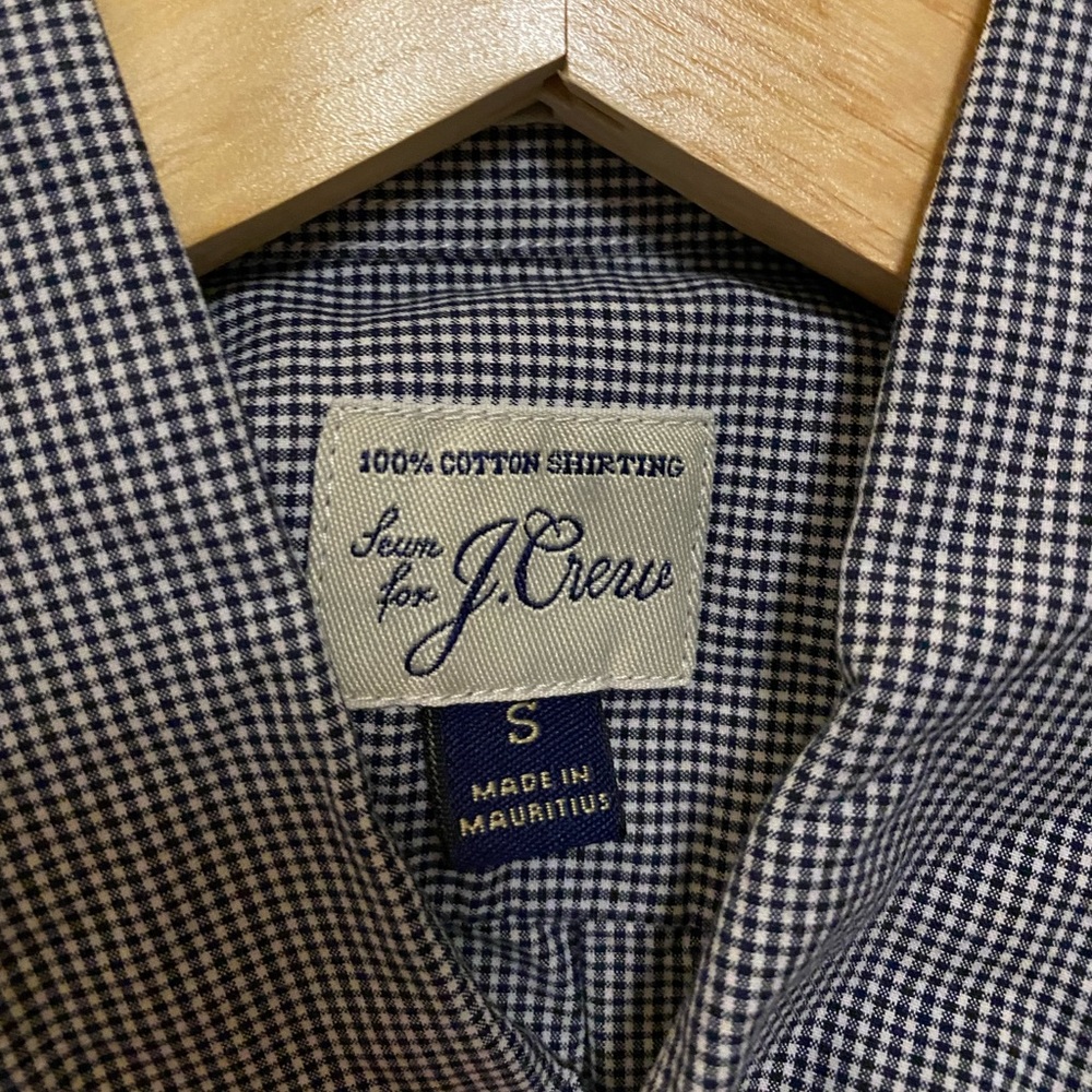 J. Crew Men’s Slim Fit Checkered Button Down